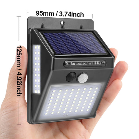 Garden Solar Lamp PIR Motion Sensor LED Solar Light